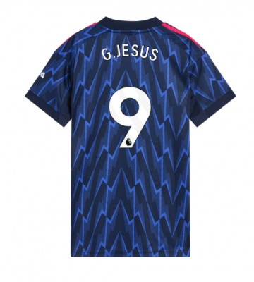 Arsenal Gabriel Jesus #9 Udebanetrøje Dame 2025-26 Kortærmet